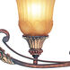Villa Verona 4 Light 39.5 inch Hand Applied Verona Bronze with Aged Gold Leaf Accents Large Vanity Sconce Wall Light