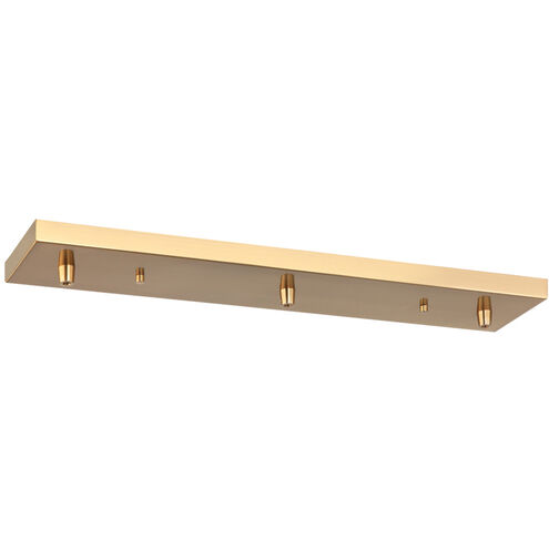 Leo 4.38 inch Aged Gold Brass Multi Ceiling Canopy Ceiling Light