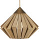 Plunge 1 Light 18 inch Wrought Iron Pendant Ceiling Light