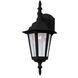 Builder Cast 1 Light 17 inch Black Outdoor Wall Mount