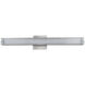 Macie LED 24 inch Brushed Nickel Bath Vanity Light Wall Light