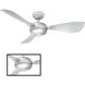 Stargazer 52 inch Automotive Silver Indoor/Outdoor Ceiling Fan