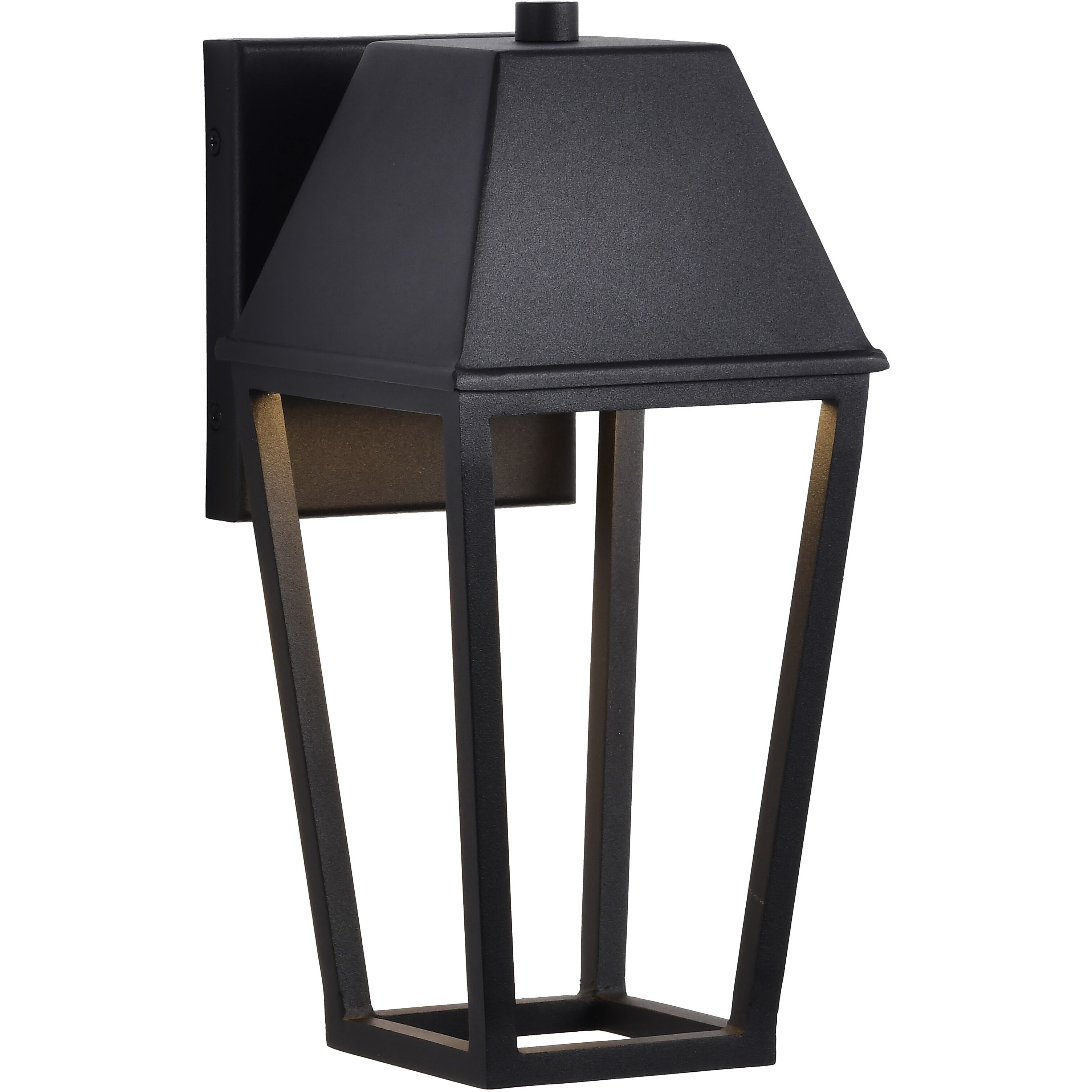 Colt LED 11.75 inch Matte Black Outdoor Wall Light