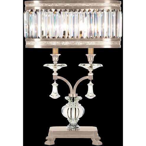 Eaton Place 31 inch 60 watt Silver Table Lamp Portable Light