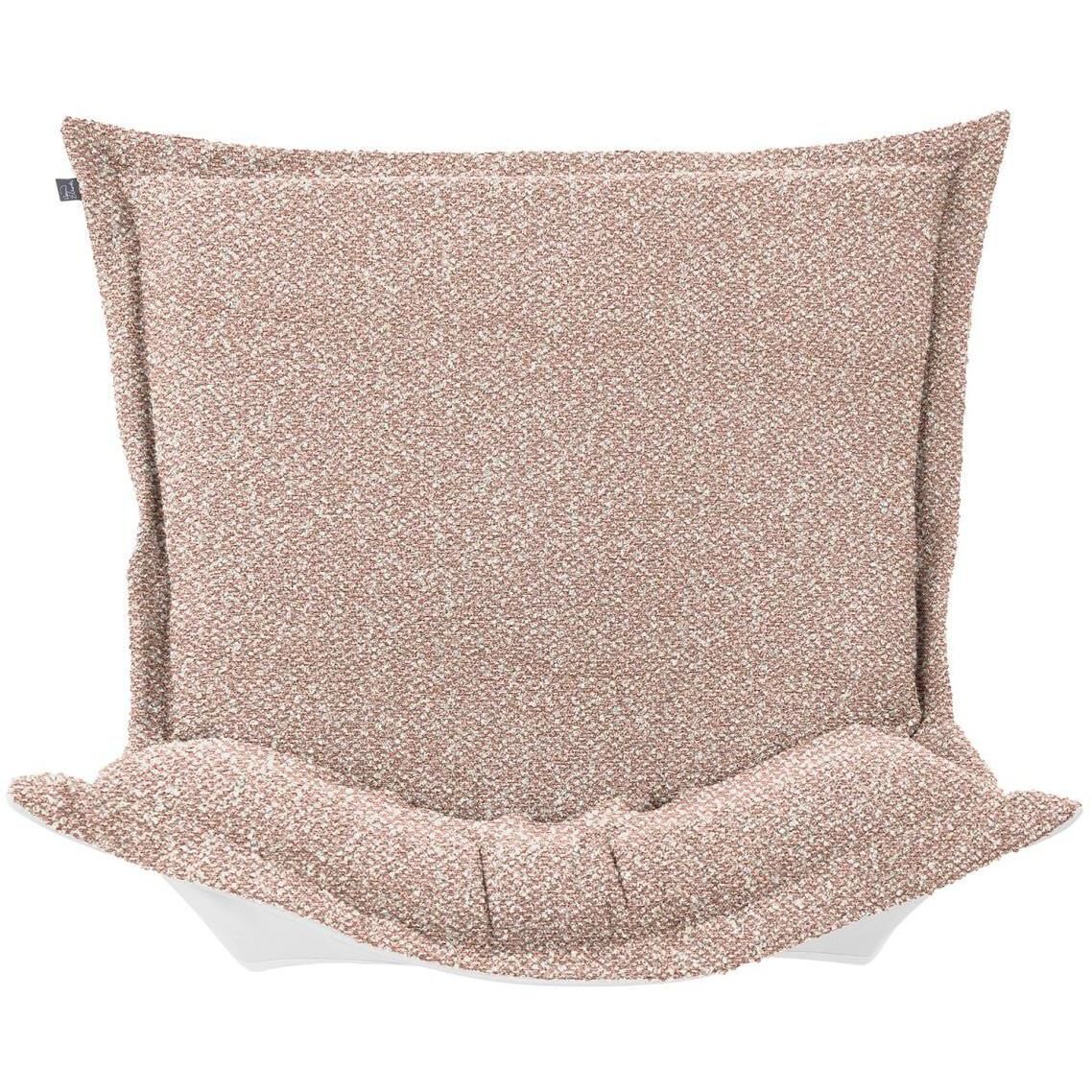Alicante Blush Patio Scroll Puff Chair Cover & Cushion