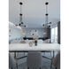 Jamie 4 Light 25 inch Black Pendant Ceiling Light