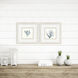 Waterside Blue and Beige Framed Art