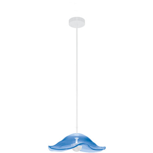 Embark 1 Light 20 inch White Pendant Ceiling Light