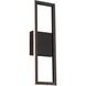 Cole LED 5 inch Black ADA Wall Sconce Wall Light 