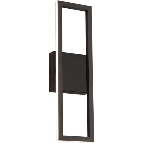 Cole LED 5 inch Black ADA Wall Sconce Wall Light
