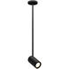 GX25 LED 3.5 inch Black Spotlight Pendant Ceiling Light