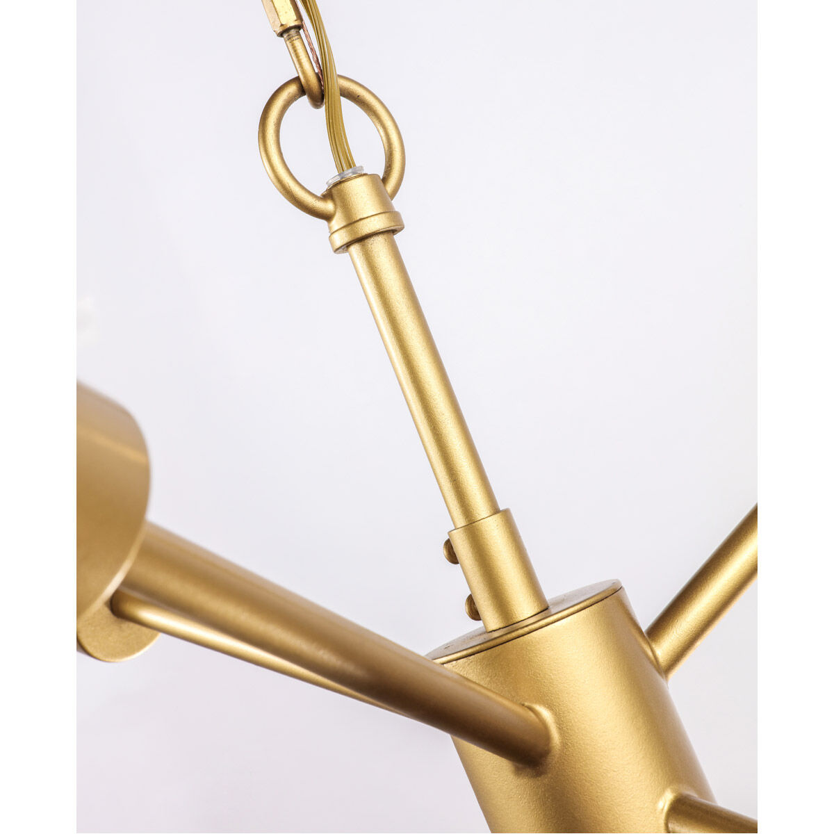 Nolan 6 Light 16 inch Brass Pendant Ceiling Light