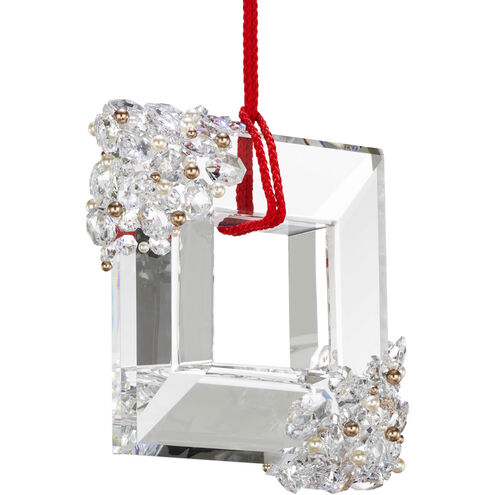 Forever Eva LED 3.75 inch Polished Chrome Pendant Ceiling Light in Red Rope, Red Rope