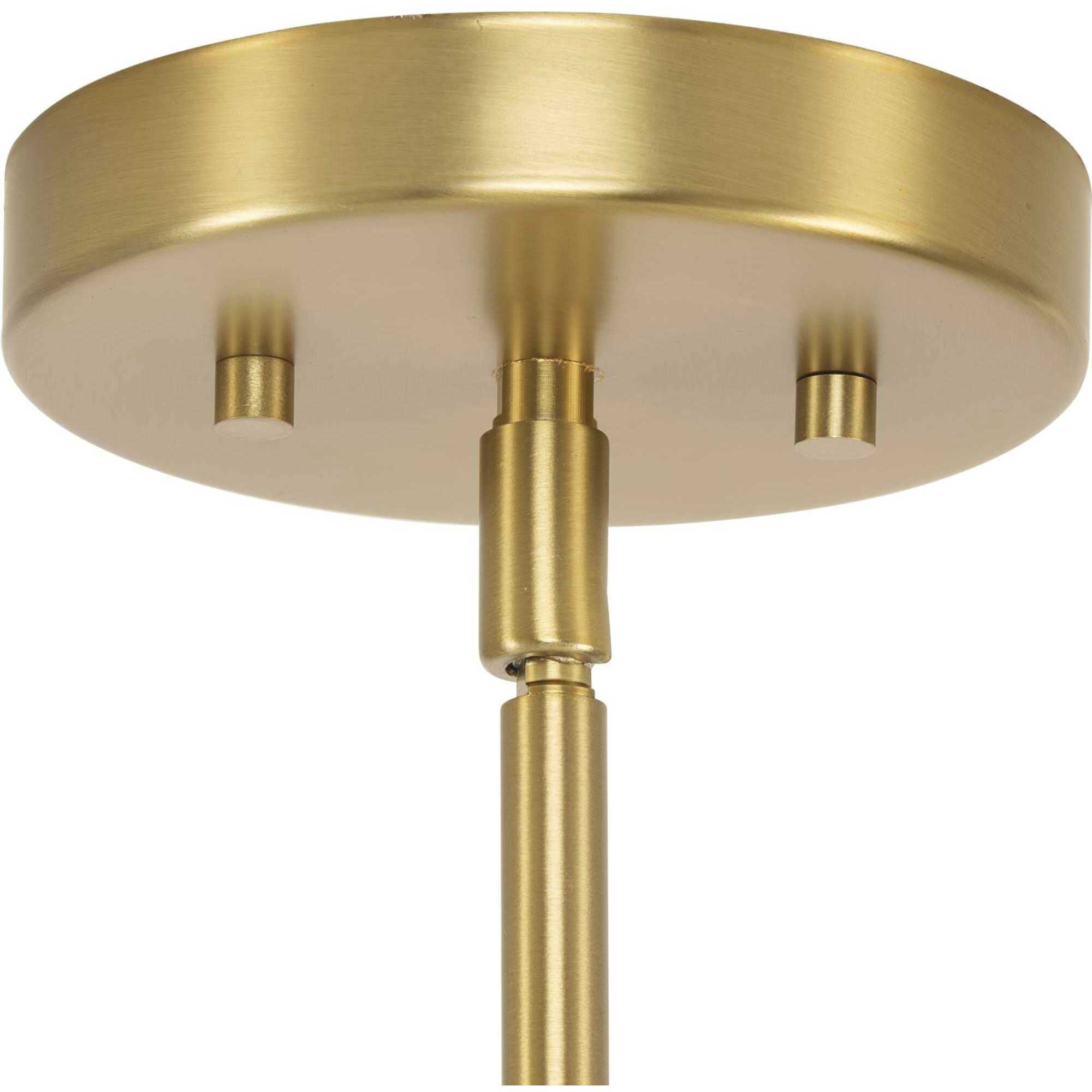 Atwell 4 Light 40 inch Brushed Bronze Linear Chandelier Ceiling Light