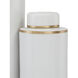 Chloe 11.5 X 5 inch Tea Canisters, Set of 2