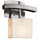 Porcelina 1 Light 9 inch Polished Chrome ADA Wall Sconce Wall Light in Waves, Incandescent