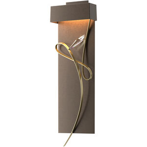 Rhapsody LED 8.6 inch White and Modern Brass ADA Sconce Wall Light