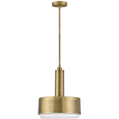 Cedric 2 Light 13 inch Lacquered Brass Indoor Pendant Ceiling Light