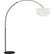 kate spade new york Sawyer 75 inch 9 watt Midnight Black Floor Lamp Portable Light