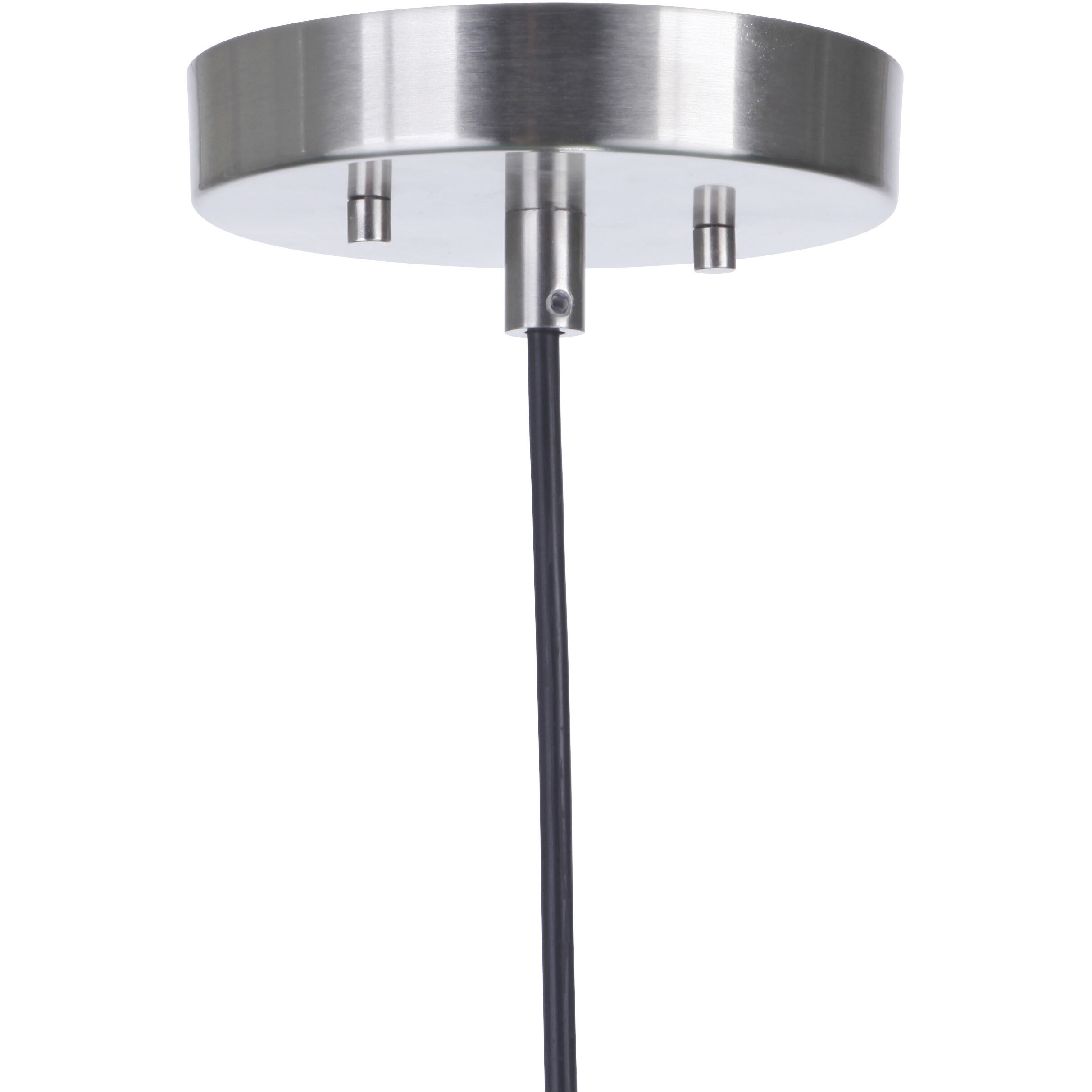 Centric LED 10 inch Brushed Polished Nickel Pendant Ceiling Light