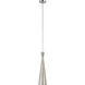 Kelly Wearstler Utopia LED 5 inch Polished Nickel Pendant Ceiling Light, Small