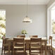 Pratt Street Prismatic 2 Light 12.75 inch Brushed Nickel Pendant Ceiling Light