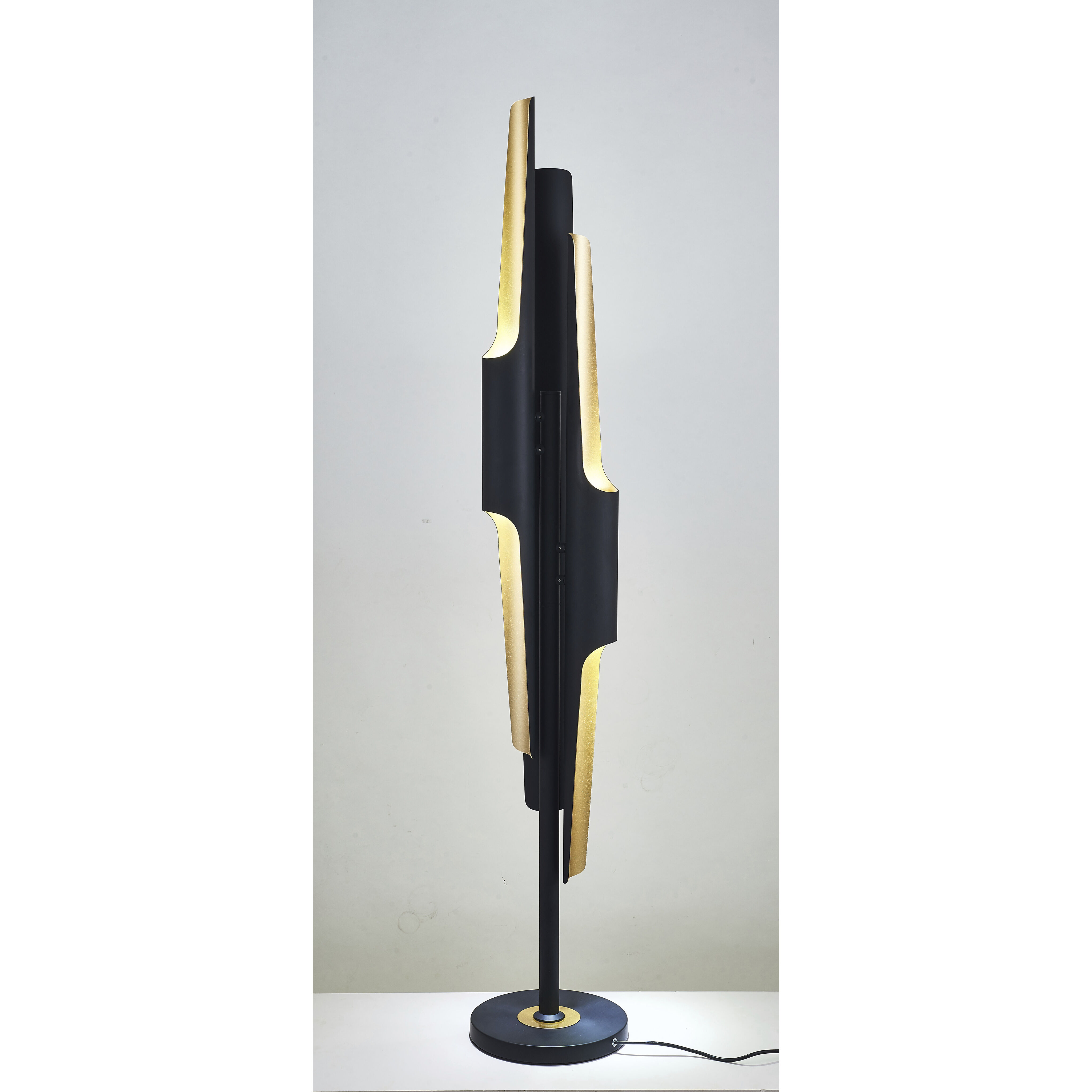 Canada 57 inch 40.00 watt Matte Black Floor Lamp Portable Light