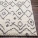 Aliyah Shag 36 X 24 inch Gray Rug in 2 x 3, Rectangle
