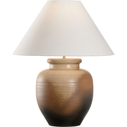 Rika 20 inch 100.00 watt Brown Table Lamp Portable Light
