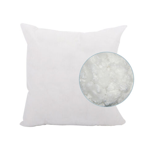 Kidney 22 inch Sterling Charcoal Pillow, with Down Insert
