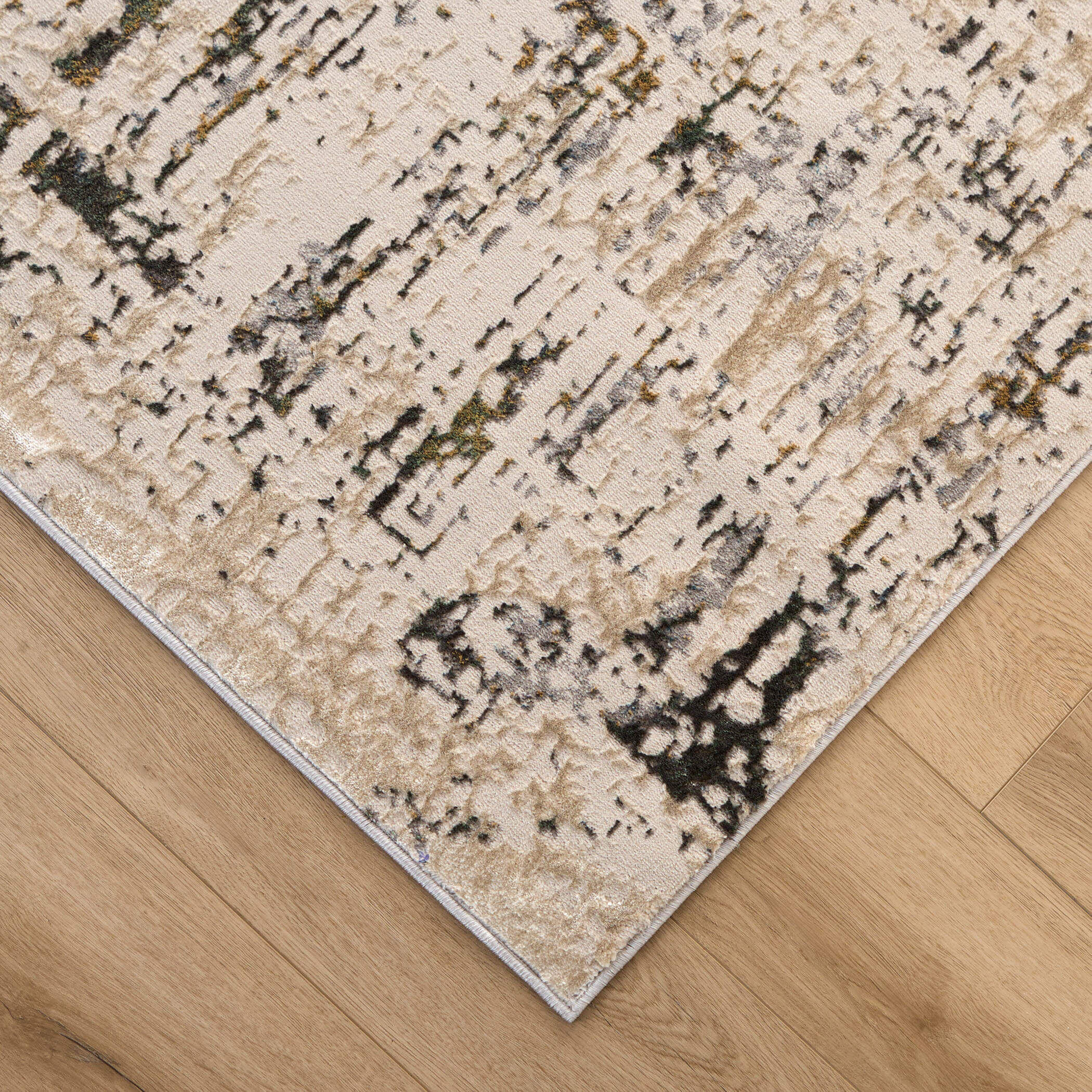 Zaria 36 X 24 inch Mineral Tones Rug in 2 x 3