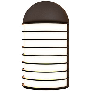 Lighthouse LED 9 inch Textured Bronze Sconce Wall Light
