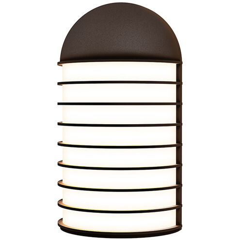 Lighthouse LED 9 inch Textured Bronze Sconce Wall Light