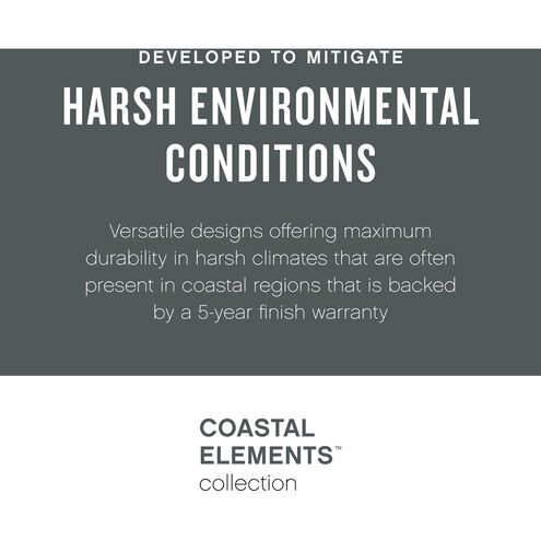 Coastal Elements Cole Outdoor Wall Mount