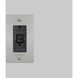 1G Duplex 125 Steel Outlet, GFCI