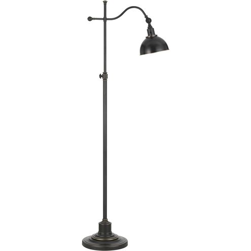 Signature 48 inch 60 watt Oil Rubbed Bronze Floor Lamp Portable Light, Adjustable Pole