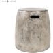Hive 18 inch Polished Concrete Accent Stool