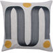 Turin 20 inch Multi-Color Pillow