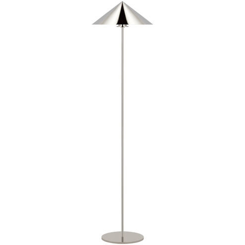 Paloma Contreras Orsay 55 inch 5.00 watt Polished Nickel Floor Lamp Portable Light, Medium