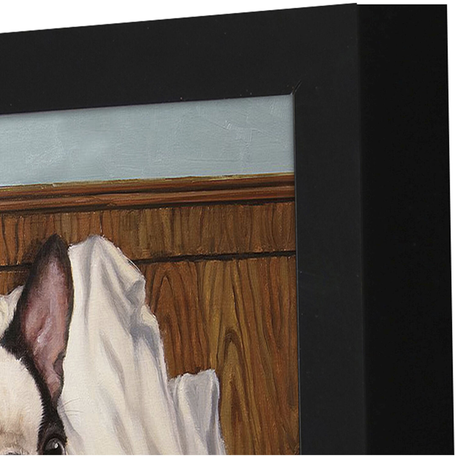 Dirty Dog 11 X 9 inch Non-Glass Framed Art, Propac