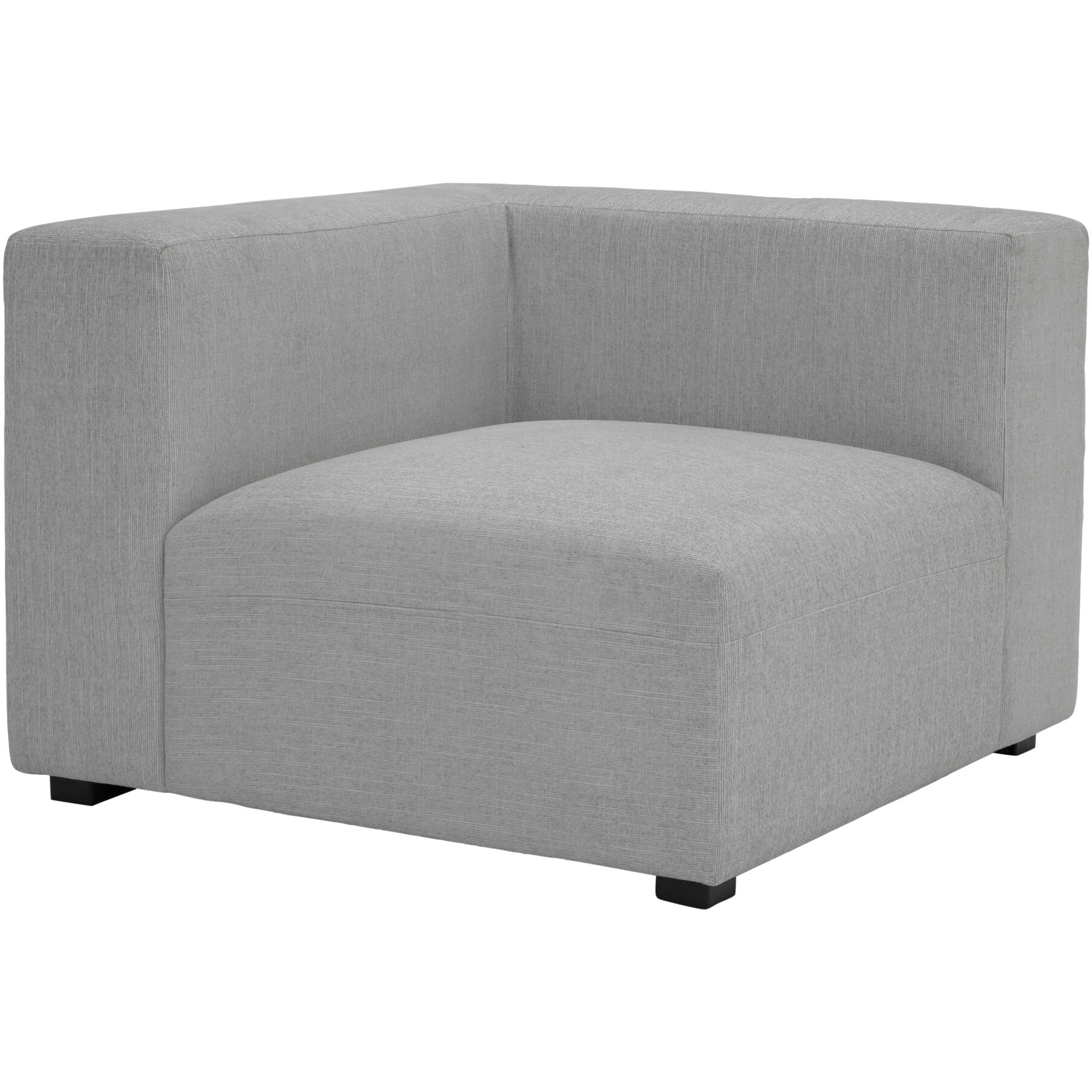 Romy White Corner Chair