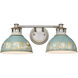 Kinsley Vanity Wall Light in Antique Teal