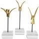 Hummingbird 10 X 5.75 inch Sculptures, Set of 3