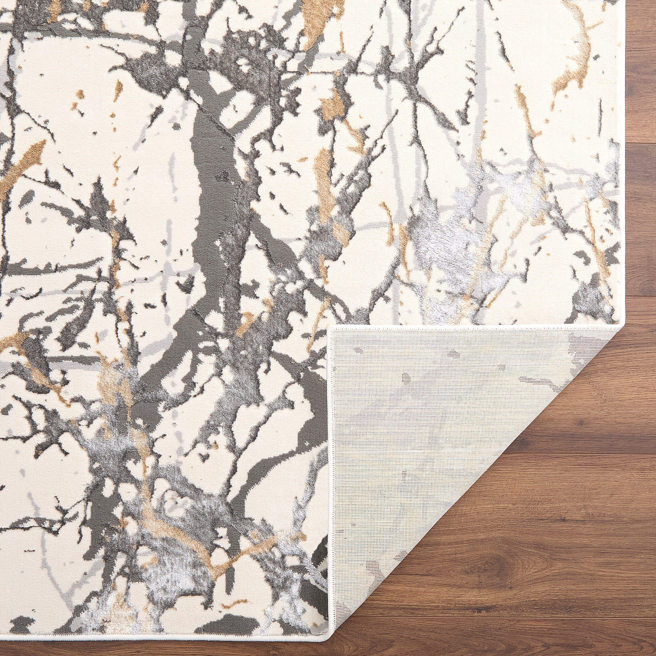 Fatima 36 X 24 inch Mineral Tones Rug in 2 x 3