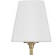 Juno Bath Sconce Wall Light in Vibrant Gold