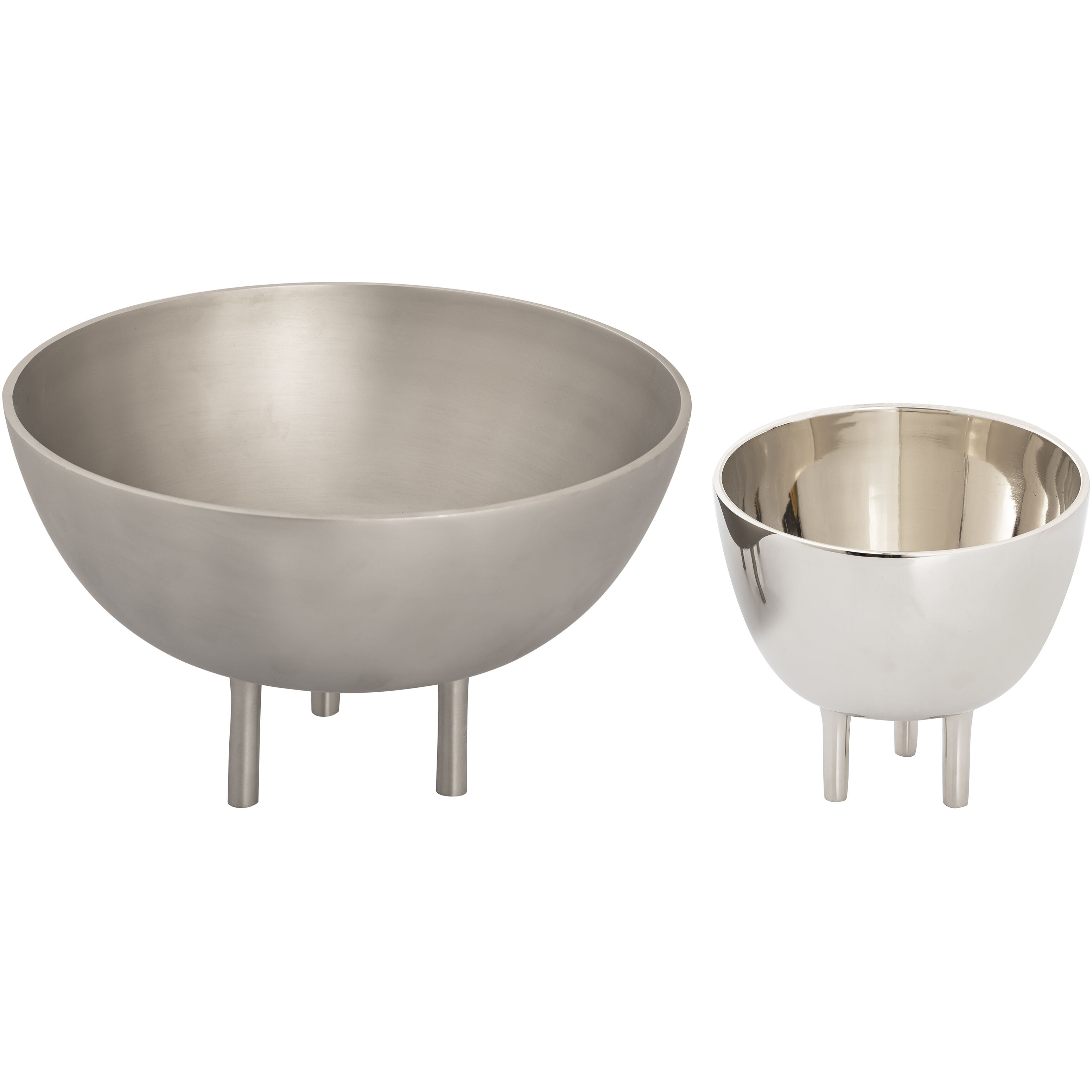 Kiser 6 X 6 inch Bowl in Polished Nickel