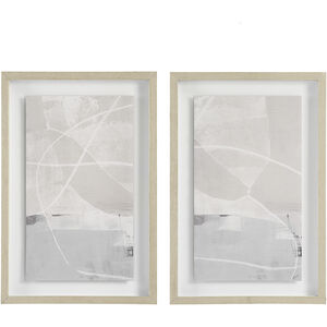 Rovereto Beige and White and Grey Wall Decor, Set of 2