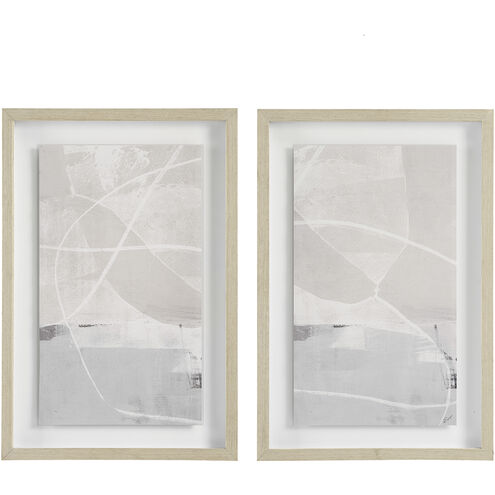 Rovereto Beige and White and Grey Wall Decor, Set of 2