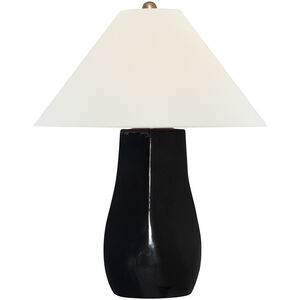 Chapman & Myers Cabazon 24.5 inch 15.00 watt Raven Black Table Lamp Portable Light