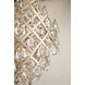 Tiara 26 inch Vienna Bronze Pendant Ceiling Light